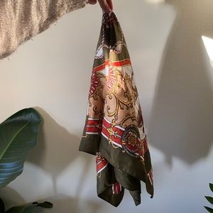 Vintage hair scarf